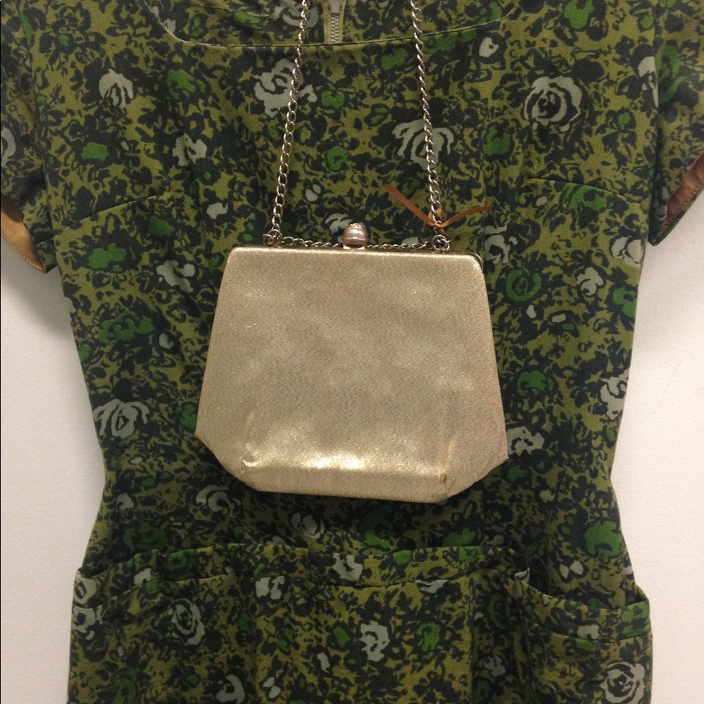 Vintage green floral dress - Picture 5 of 5